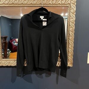 Collared long sleeve j crew shirt